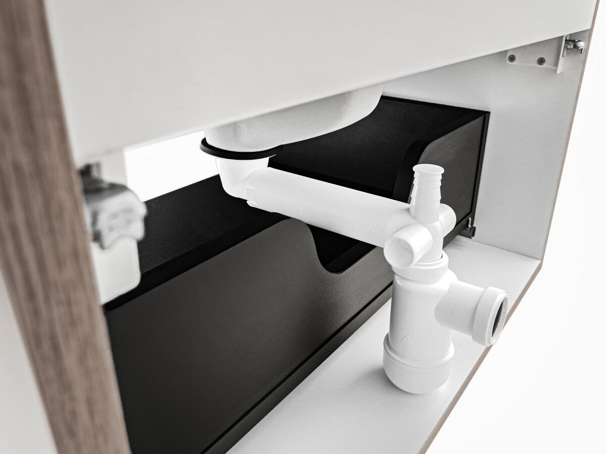 Vannas istabas mēbeļu komplekts Baili 60 cm balts - N1 Home