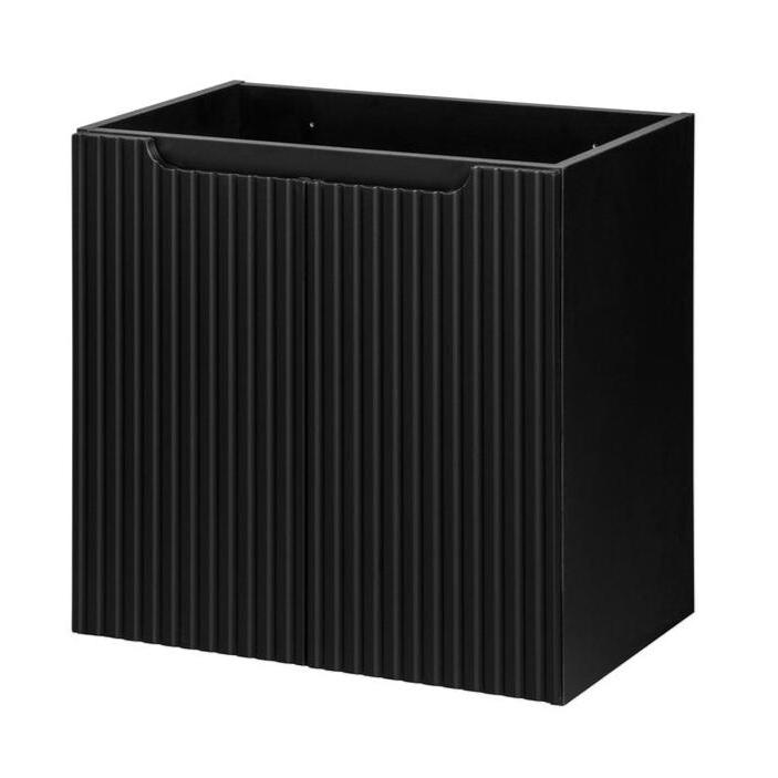 Vannas istabas izlietnes skapīs Noa 50; 60; 80/57/39 cm melns - N1 Home