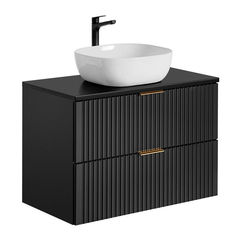 Vannas istabas mēbeļu komplekts Ade UL 80 cm melns - N1 Home