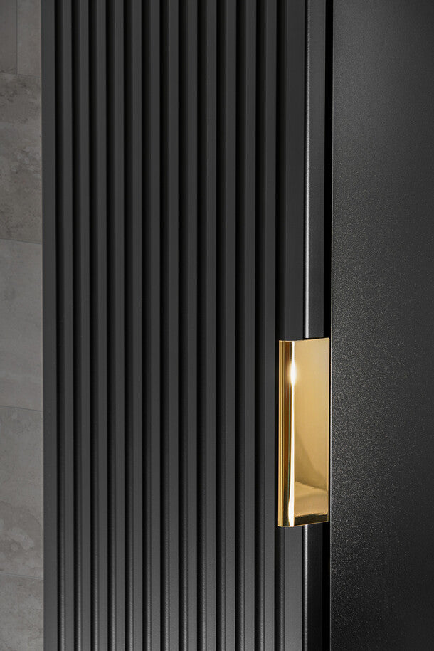 Vannas istabas mēbeļu komplekts ar spogulis Ade GO melns - N1 Home