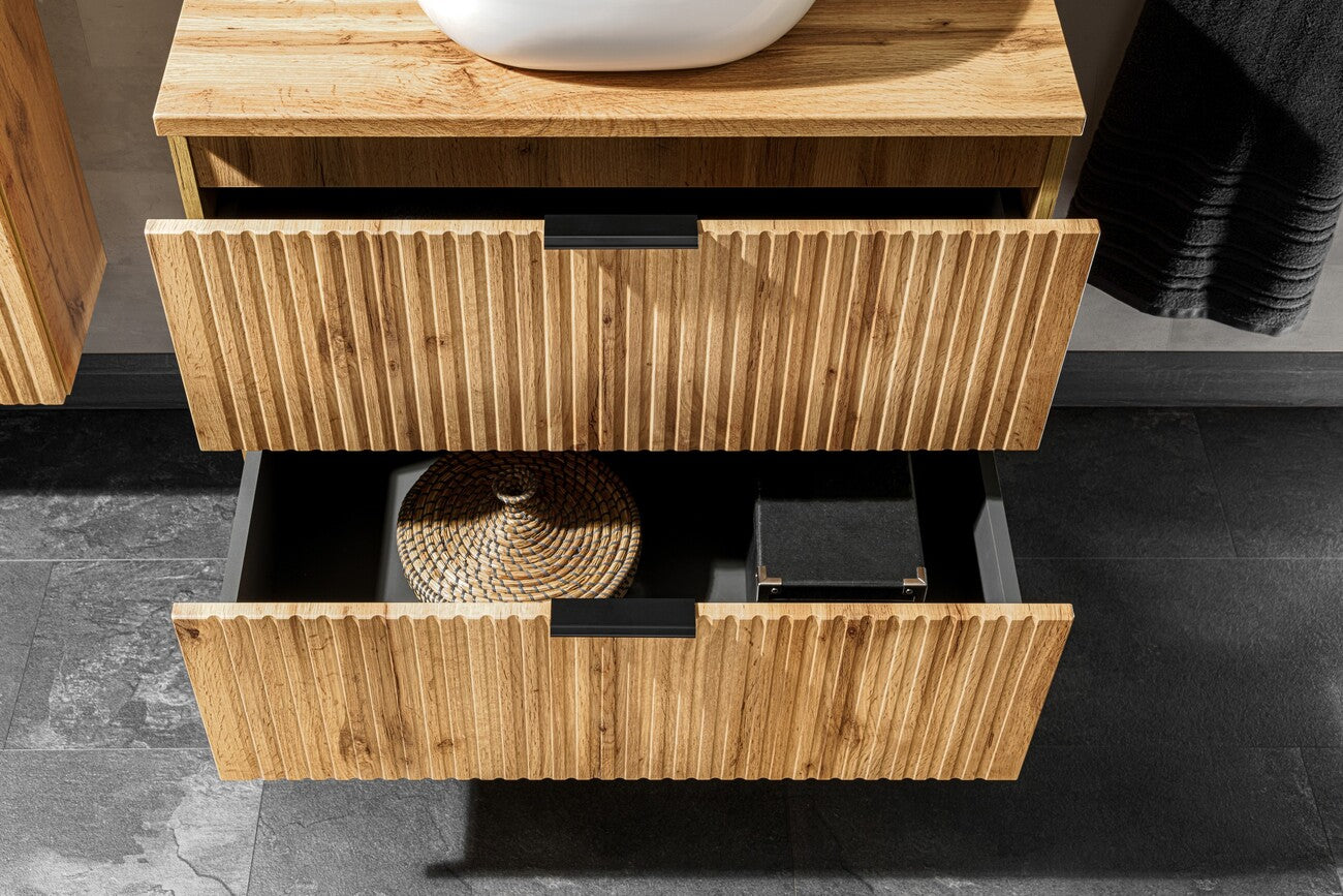 Vannas istabas mēbeļu komplekts Ade NK 120 cm ozols - N1 Home