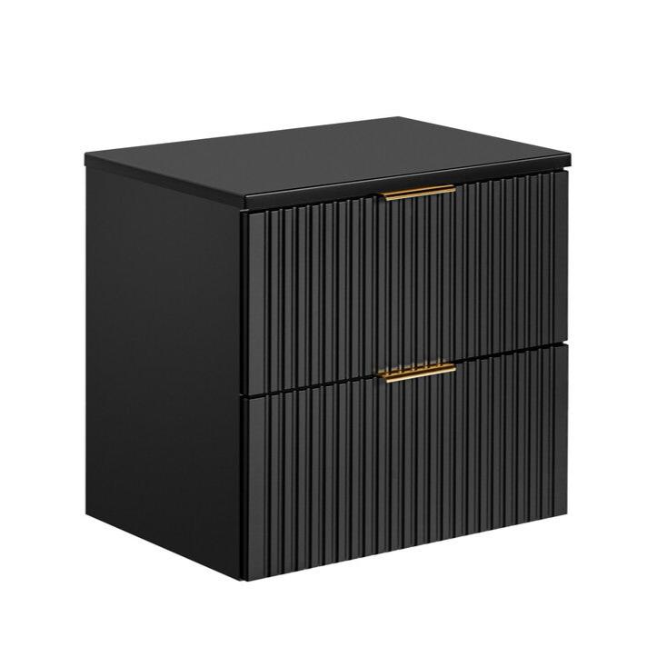 Vannas istabas mēbeļu komplekts Ade PGH 60 cm melns - N1 Home