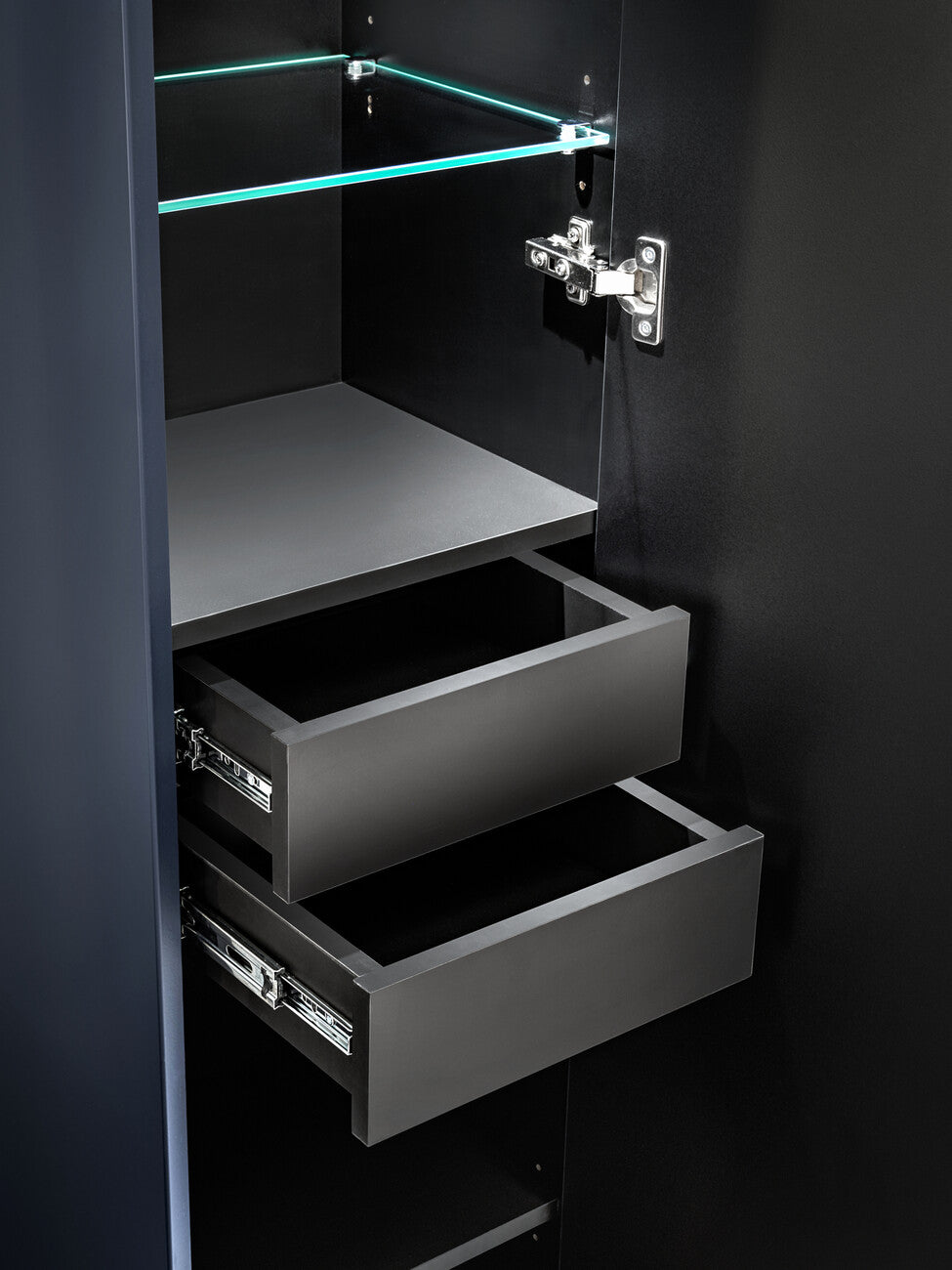 Vannas istaba skapīs Sant 35/160/33 cm zils - N1 Home