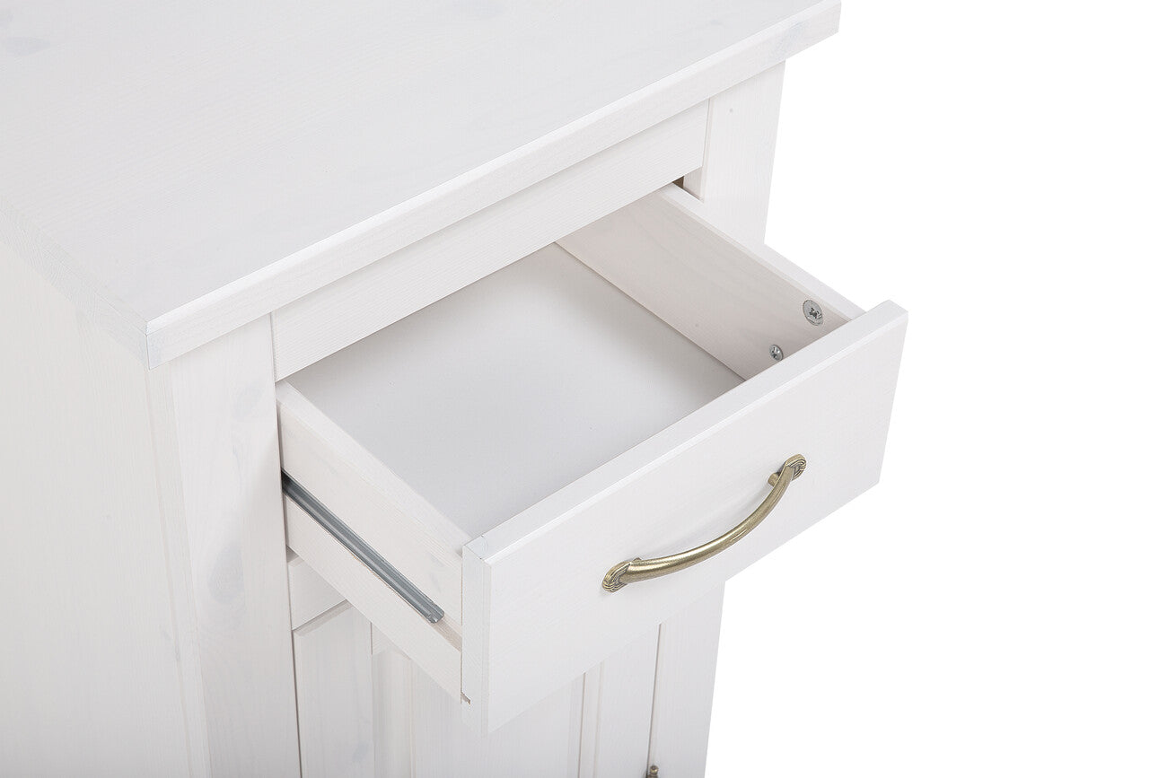 Vannas istaba skapīs Roma 45/85/30 cm balts - N1 Home