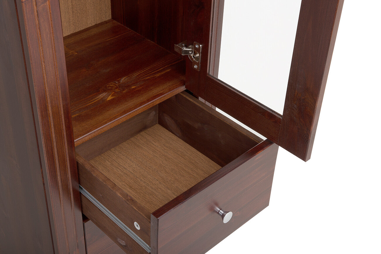 Vannas istaba skapīs Reti 46/83/36 brūns - N1 Home