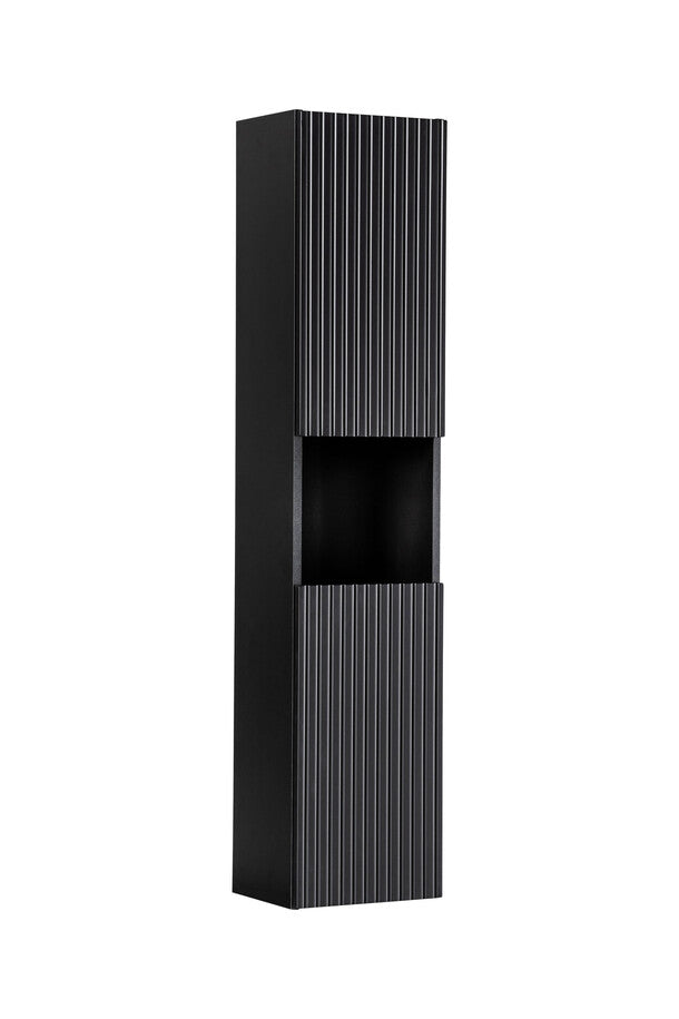 Vannas istabas skapīs Noa 30/140/25 cm melns - N1 Home