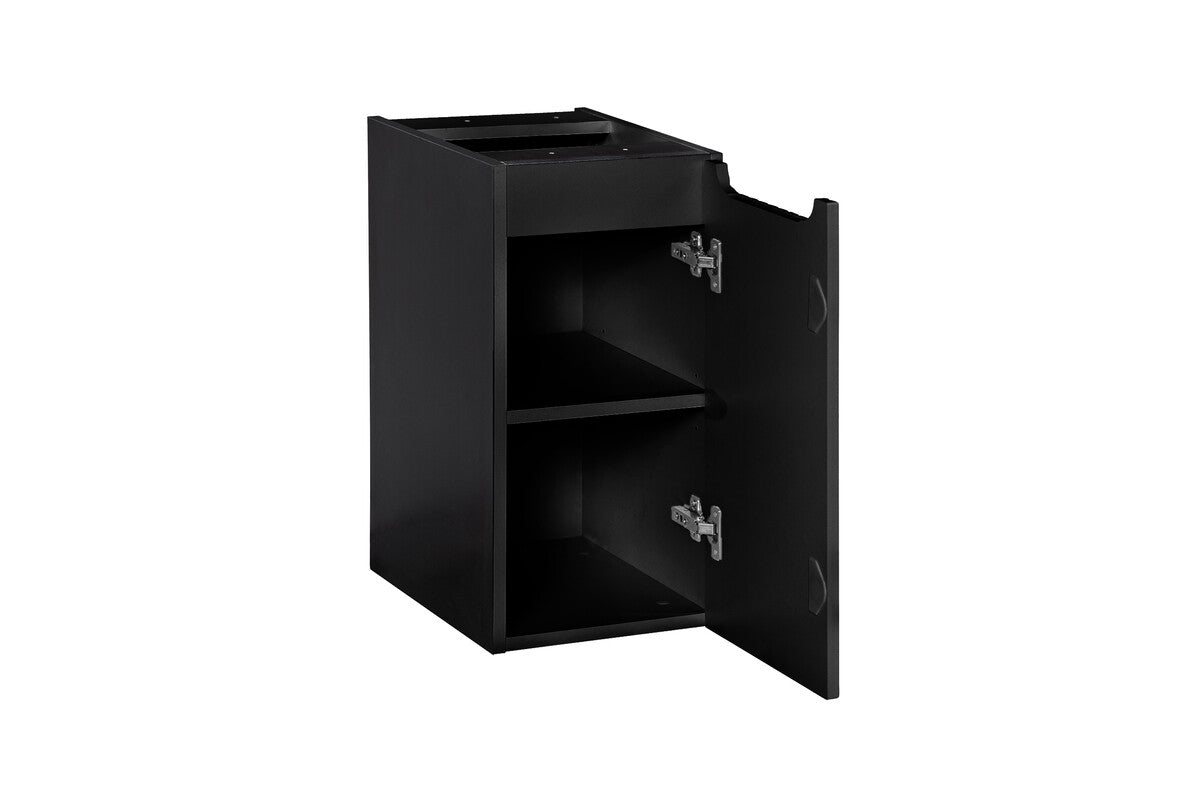 Vannas istabas skapīs Noa 20; 30/57/39 cm melns - N1 Home