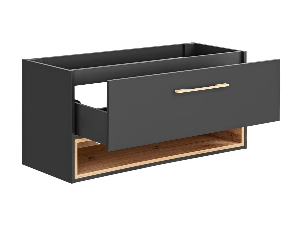 Vannas istabas izlietnes skapīs Boro 60; 80; 120/57/46 cm grafīts - N1 Home