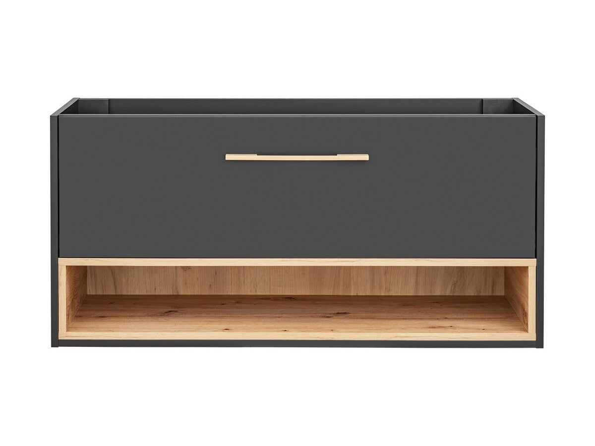 Vannas istabas izlietnes skapīs Boro 60; 80; 120/57/46 cm grafīts - N1 Home