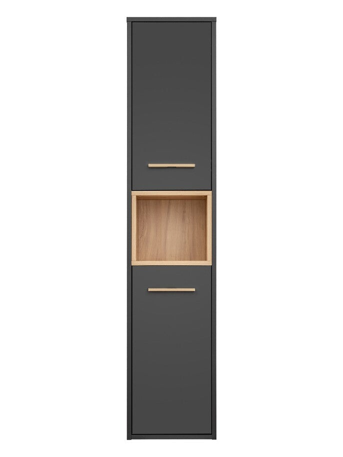 Vannas istabas skapīs Boro 36/170/33 cm grafīts - N1 Home