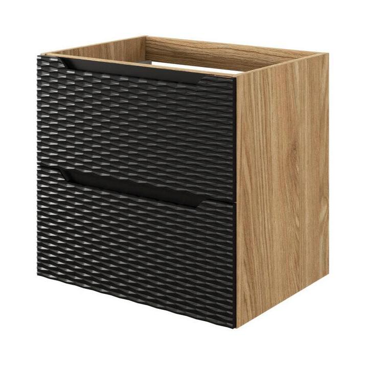 Vannas istabas izlietnes skapīs Ocea 60; 70; 80; 90; 120/57/46 cm melns - N1 Home