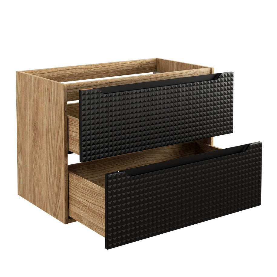 Vannas istabas mēbeļu komplekts Lukso S 120 cm melns - N1 Home