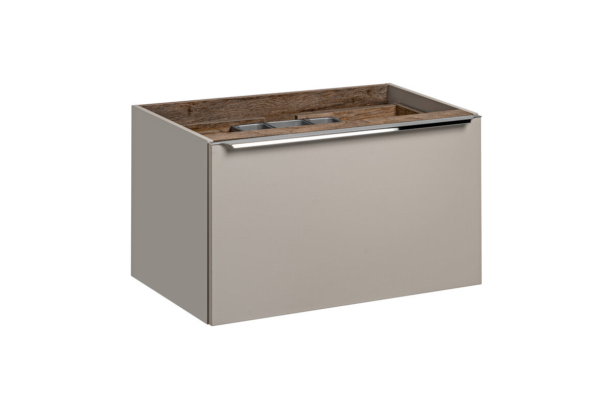 Vannas istaba izlietnes skapīs Sant 60; 80/46/45.6 cm taupe - N1 Home