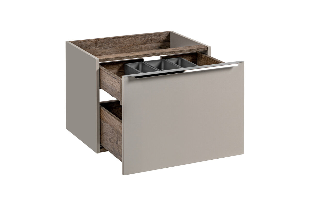 Vannas istaba izlietnes skapīs Sant 60; 80/46/45.6 cm taupe - N1 Home