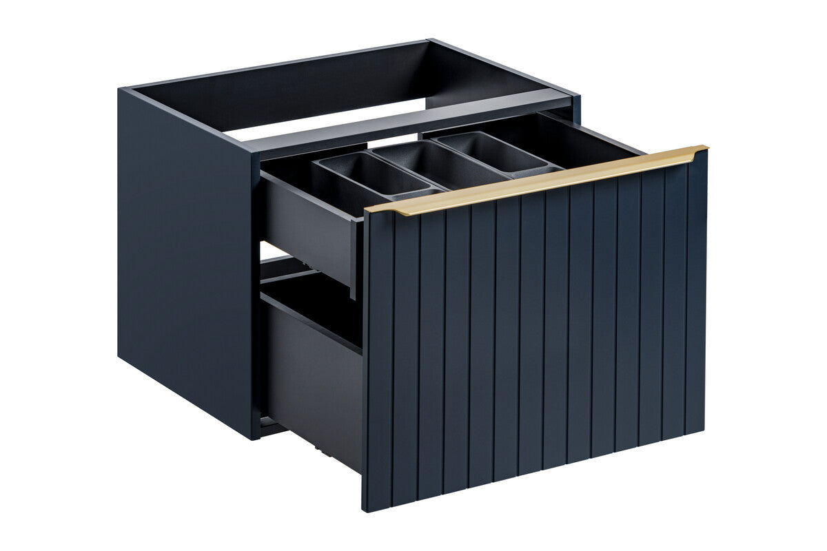 Vannas istaba izlietnes skapīs Sant 60; 80/46/45.6 cm zils - N1 Home