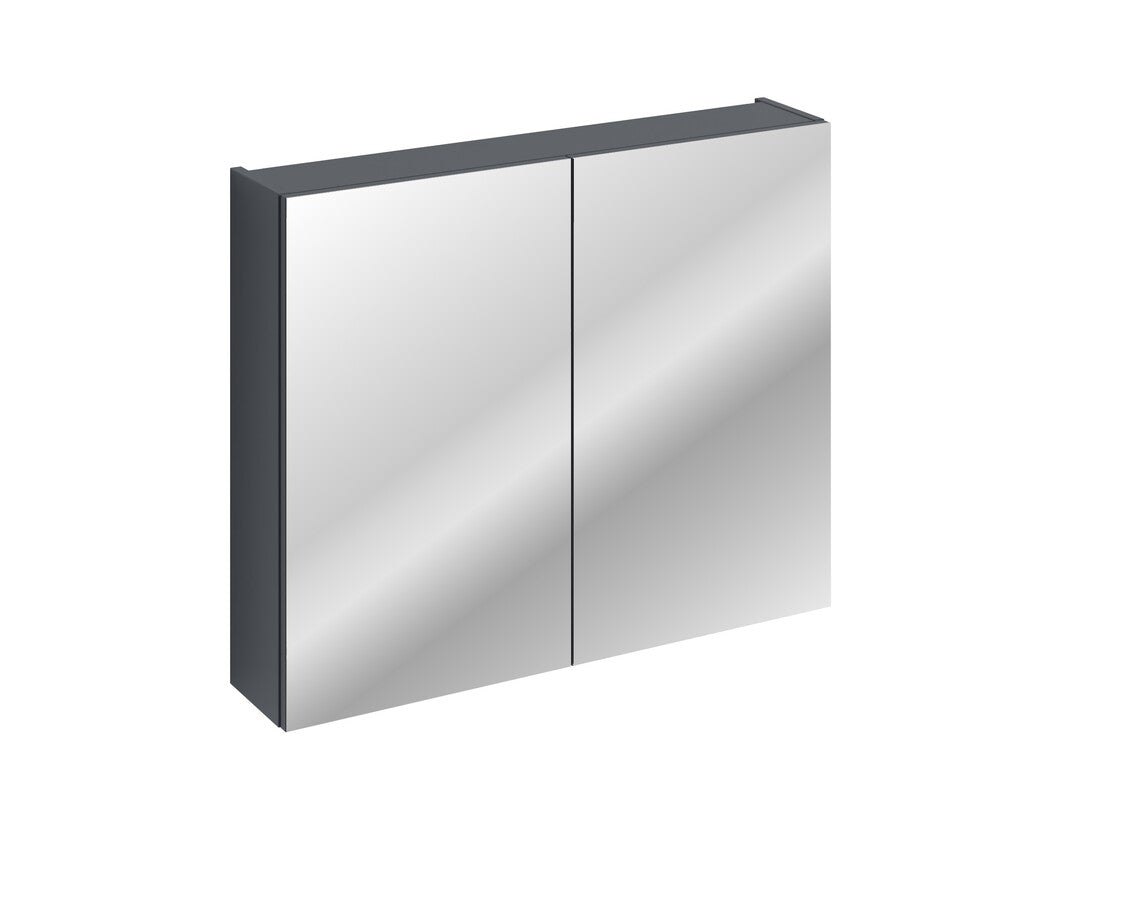 Vannas istaba skapīs ar spogulis Sant 60; 80/65/17 cm zils - N1 Home