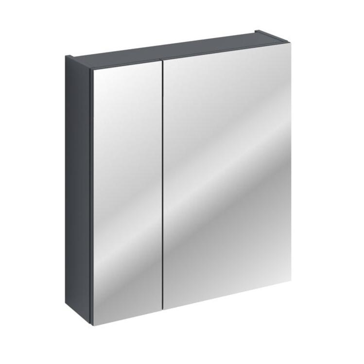 Vannas istaba skapīs ar spogulis Sant 60; 80/65/17 cm zils - N1 Home