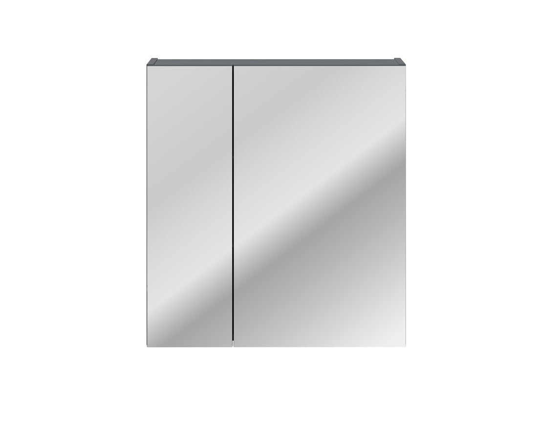 Vannas istaba skapīs ar spogulis Sant 60; 80/65/17 cm zils - N1 Home