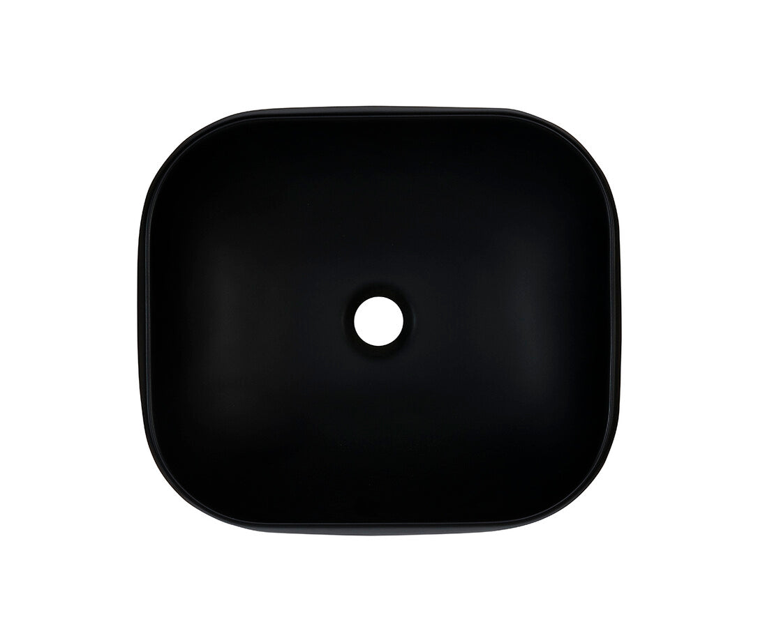 Vannas istabas mēbeļu komplekts Lukso SA 60 cm melns - N1 Home