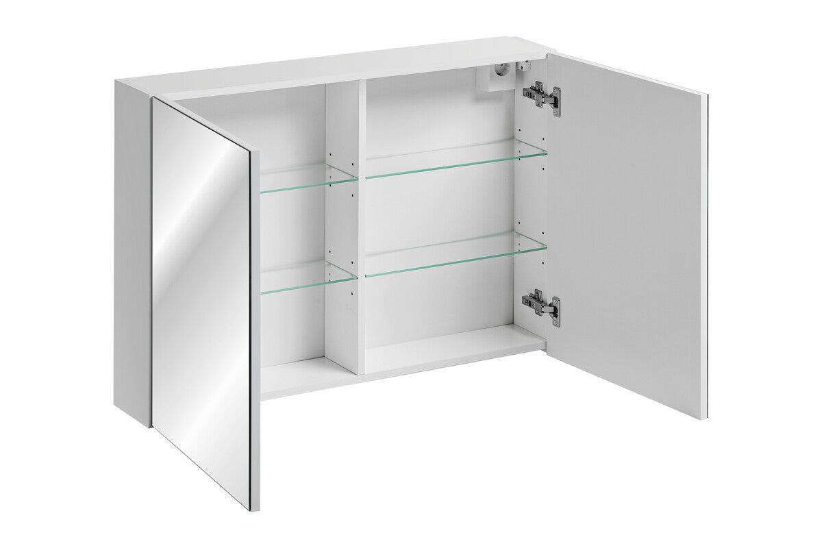 Vannas istabas skapīs Leo 60; 90/65/16.8 cm balts - N1 Home