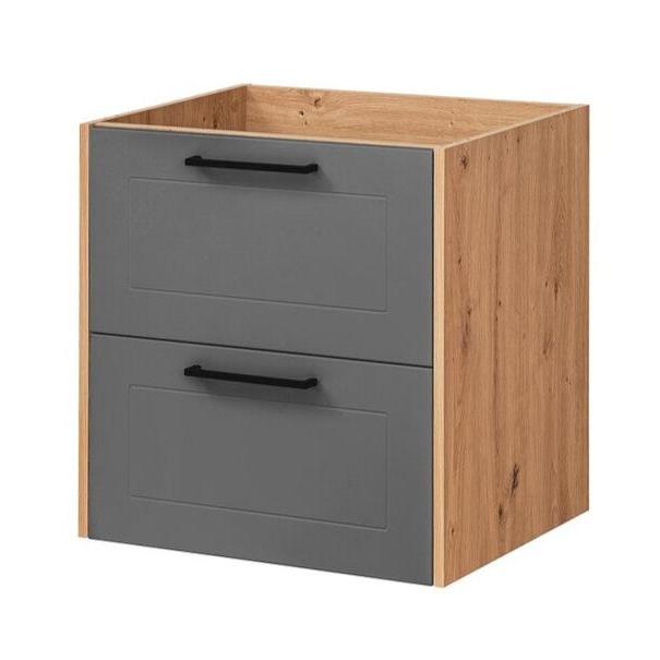 Vannas istabas izlietnes skapīs Mado 60; 80; 120/61/46 cm grafīts - N1 Home