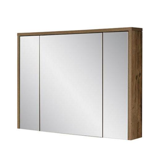 Vannas istabas skapīs ar spogulis Hamp 100/74/16 cm  hantona ozols - N1 Home