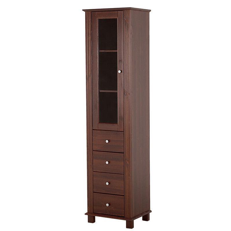 Vannas istaba skapīs Reti 45/180/36 cm brūns - N1 Home