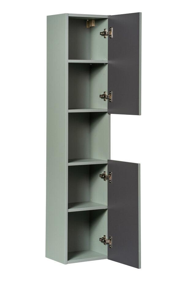 Vannas istabas mēbeļu komplekts Lina G  jūras zaļš/ozols - N1 Home