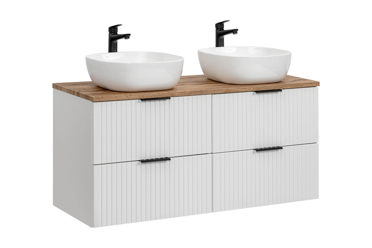 Vannas istabas mēbeļu komplekts Ade 120 cm YB balts - N1 Home