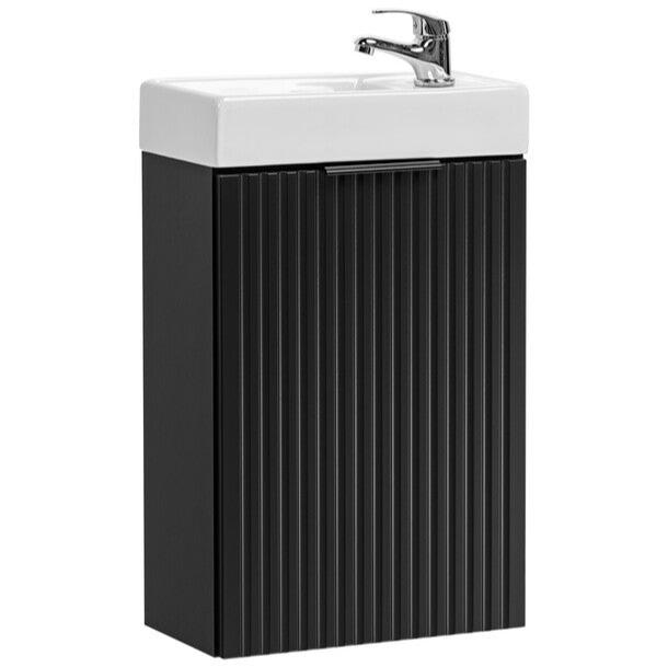 Vannas istabas mēbeļu komplekts Ade PH 40 cm melns - N1 Home