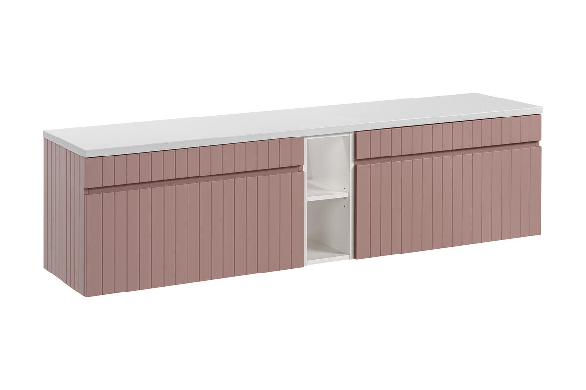 Vannas istabas mēbeļu komplekts Icon E 180 cm rozā - N1 Home