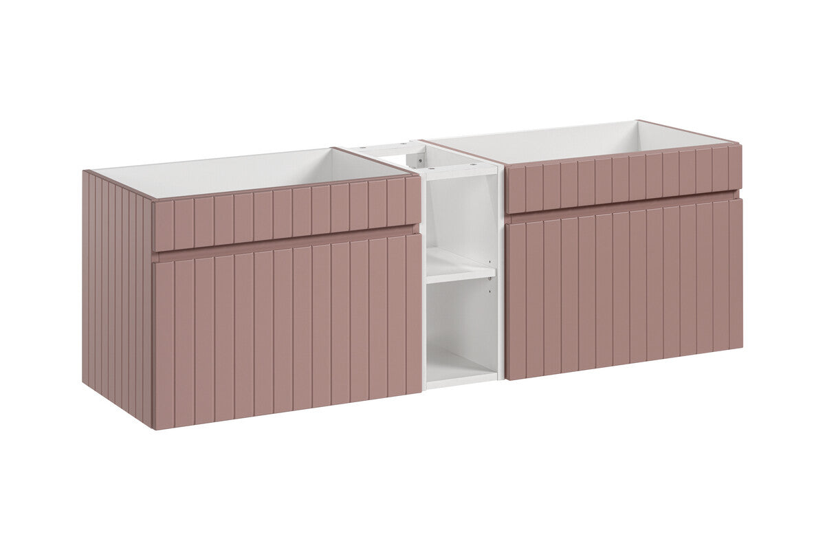 Vannas istabas mēbeļu komplekts Icon BA 140 cm rozā - N1 Home