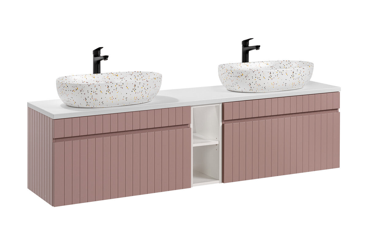 Vannas istabas mēbeļu komplekts Icon G 180 cm rozā - N1 Home