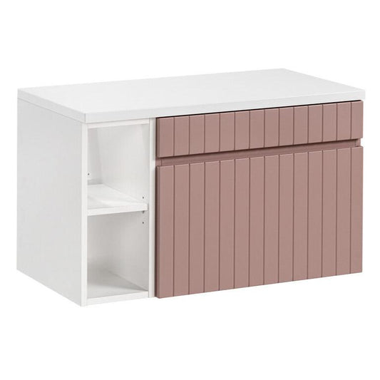 Vannas istabas mēbeļu komplekts Icon L 80 cm rozā - N1 Home