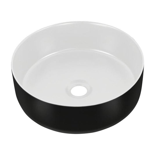 Izlietne Simp 36/13/36 cm melns/balts - N1 Home