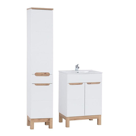 Vannas istabas mēbeļu komplekts Baili S balts - N1 Home