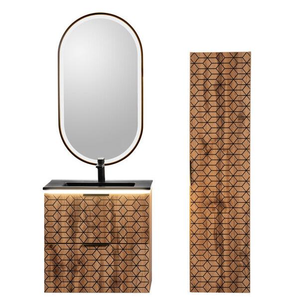 Vannas istabas mēbeļu komplekts Dia B 60 cm ozols - N1 Home