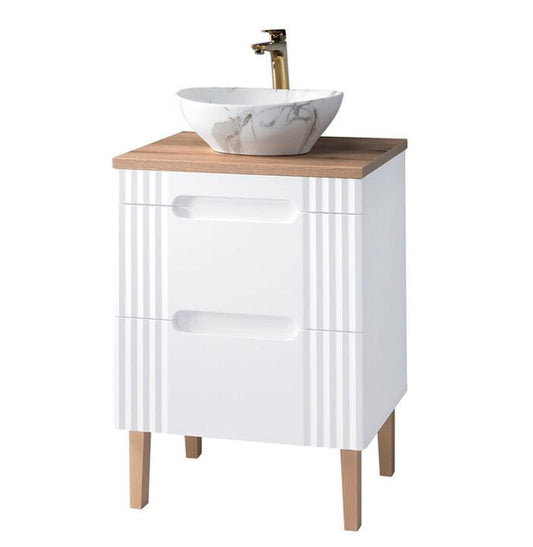 Vannas istabas mēbeļu komplekts Fija K 60 cm balts - N1 Home