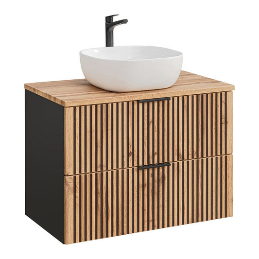 Vannas istabas mēbeļu komplekts Xil N 80 cm votan ozols - N1 Home