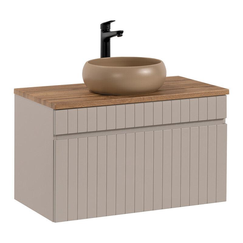 Vannas istabas mēbeļu komplekts Icon 80 cm kašmirs - N1 Home