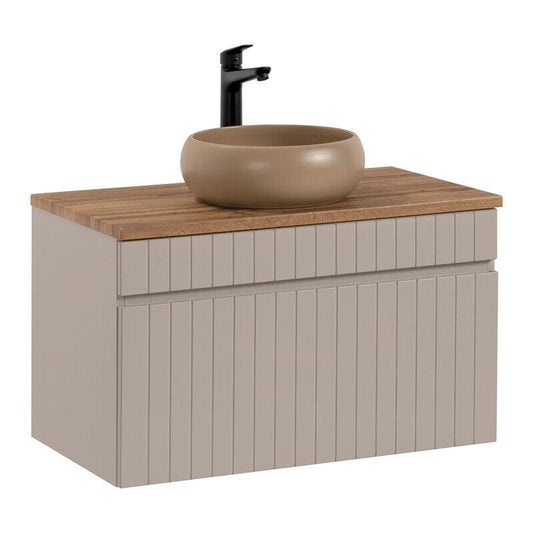 Vannas istabas mēbeļu komplekts Icon 80 cm kašmirs - N1 Home