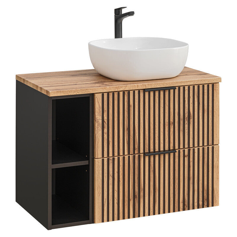 Vannas istabas mēbeļu komplekts Xil M 80 cm votan ozols - N1 Home