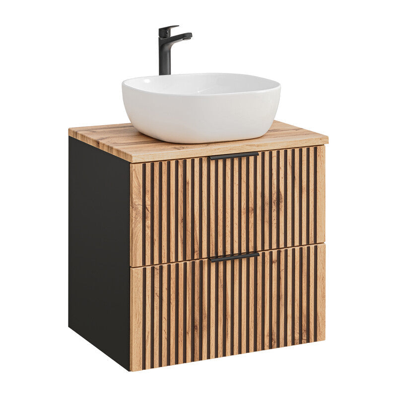 Vannas istabas mēbeļu komplekts Xil J 60 cm votan ozols - N1 Home