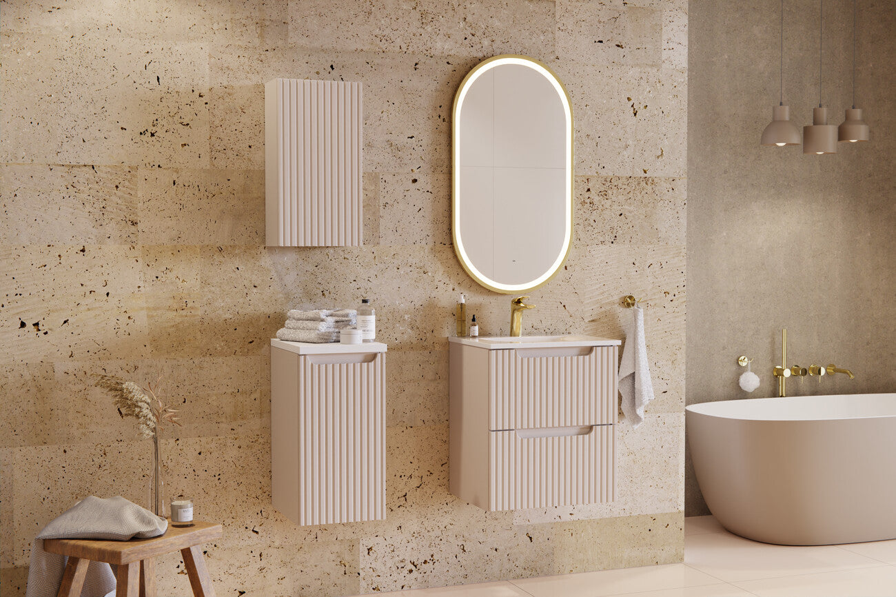 Vannas istabas izlietnes skapīs Noa 50; 60; 80/57/39 cm kašmirs - N1 Home