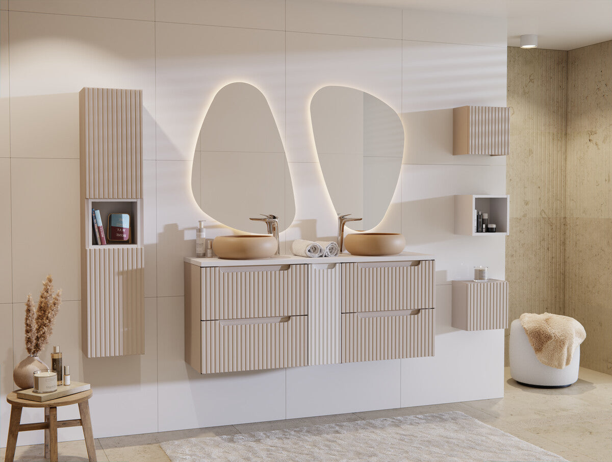 Izlietne Vik 36/12/36 cm bēšs - N1 Home