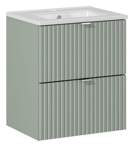 Vannas istabas mēbeļu komplekts Lina  50 cm jūras zaļš - N1 Home