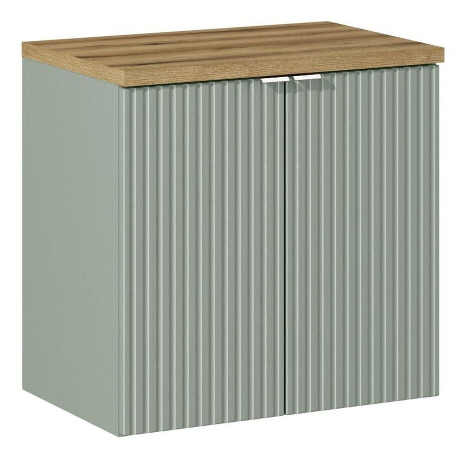 Vannas istabas mēbeļu komplekts Lina D 60 cm jūras zaļš/ozols - N1 Home