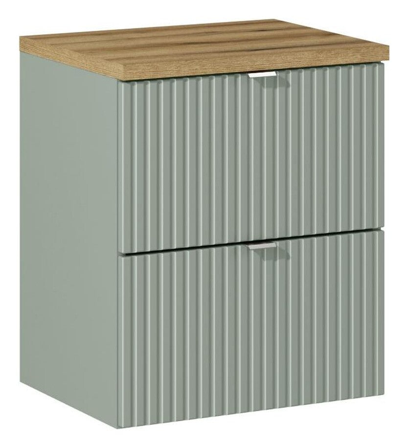 Vannas istabas mēbeļu komplekts Lina  50 cm jūras zaļš - N1 Home