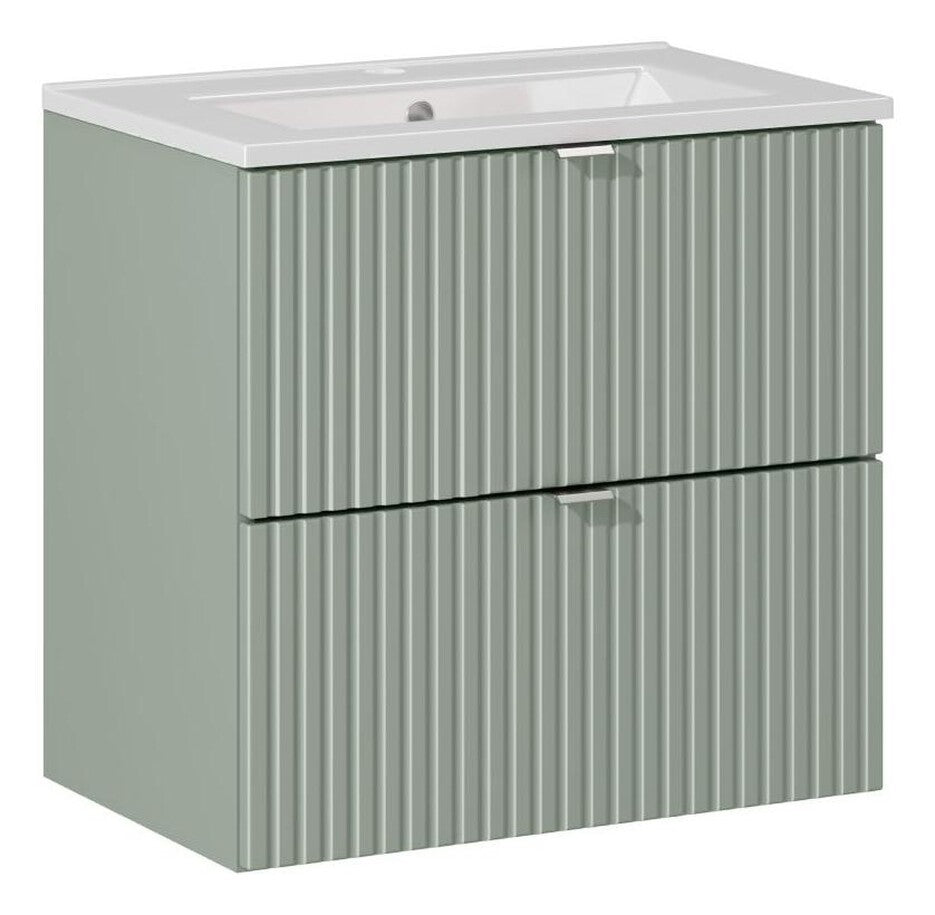 Vannas istabas mēbeļu komplekts Lina S 60 cm jūras zaļš - N1 Home