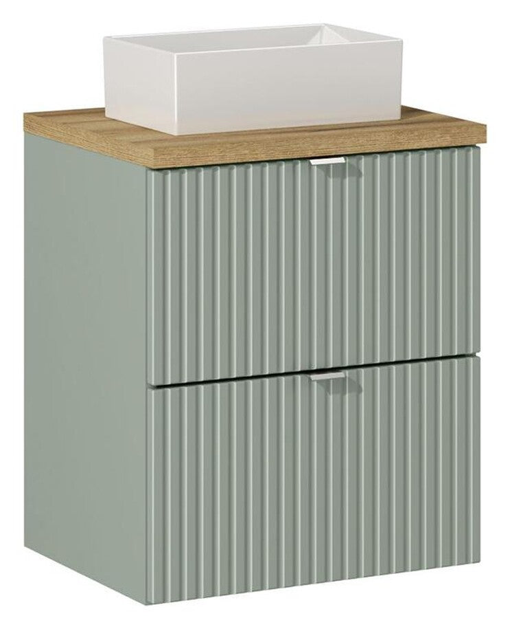 Vannas istabas mēbeļu komplekts Lina  50 cm jūras zaļš - N1 Home